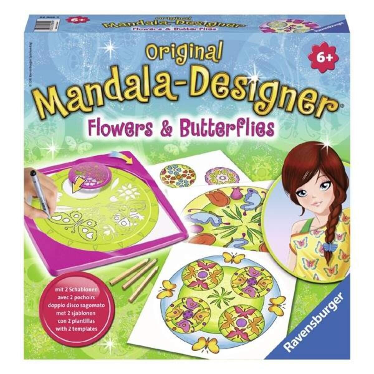Ravensburger Mandala Designer Flowers und Butterflies
