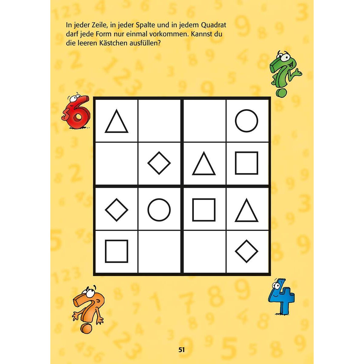 Ravensburger Mein dicker Vorschul-Block: Zahlen, Buchstaben, Konzentration