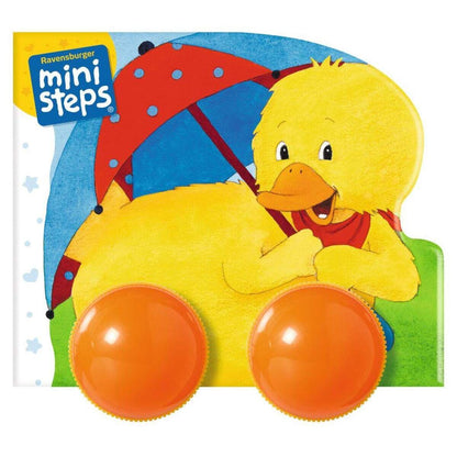 Ravensburger Mein erstes Räder-Rasselbuch Los geht's, kleine Ente!