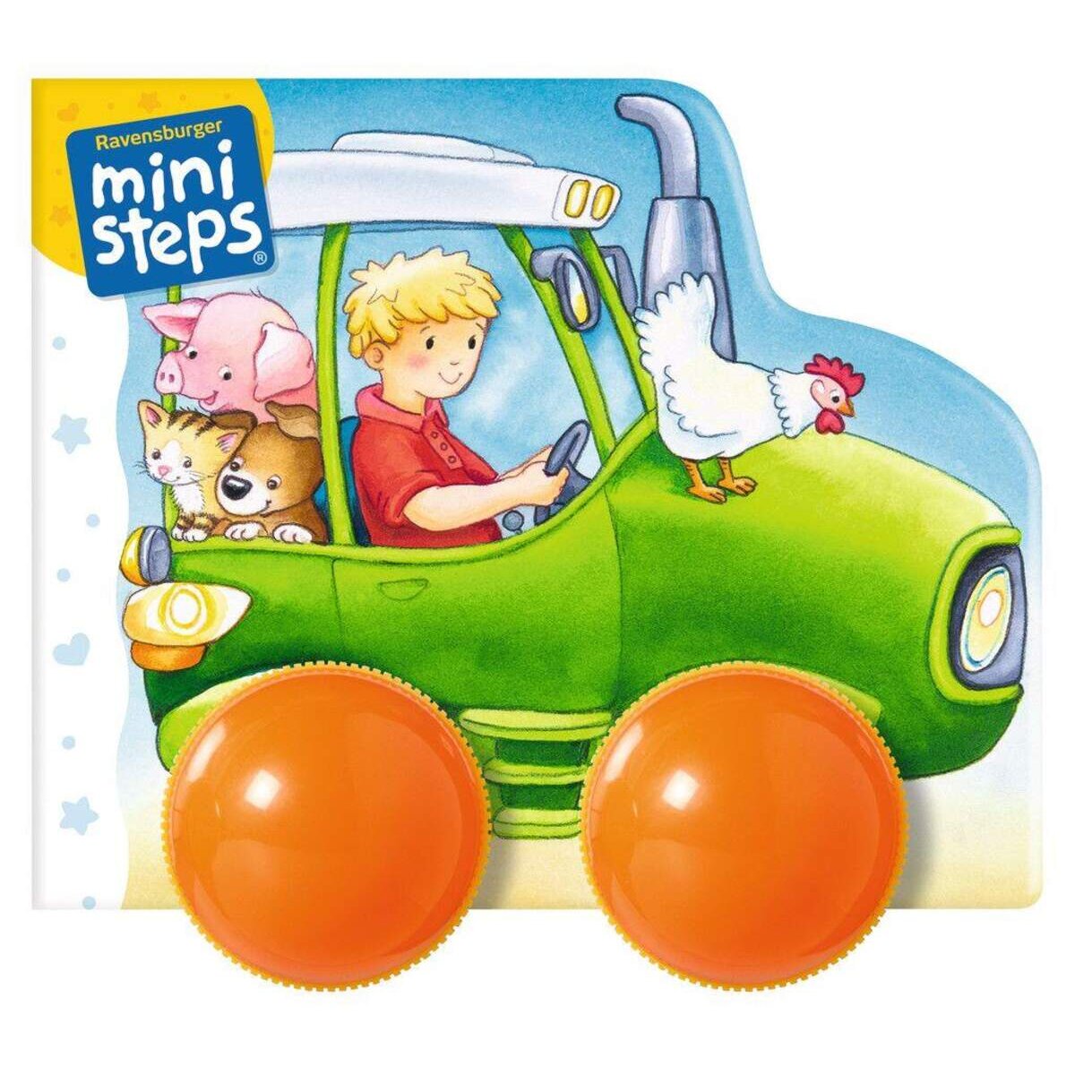 Ravensburger Mein erstes Räder-Rasselbuch Fahr los, kleiner Traktor!