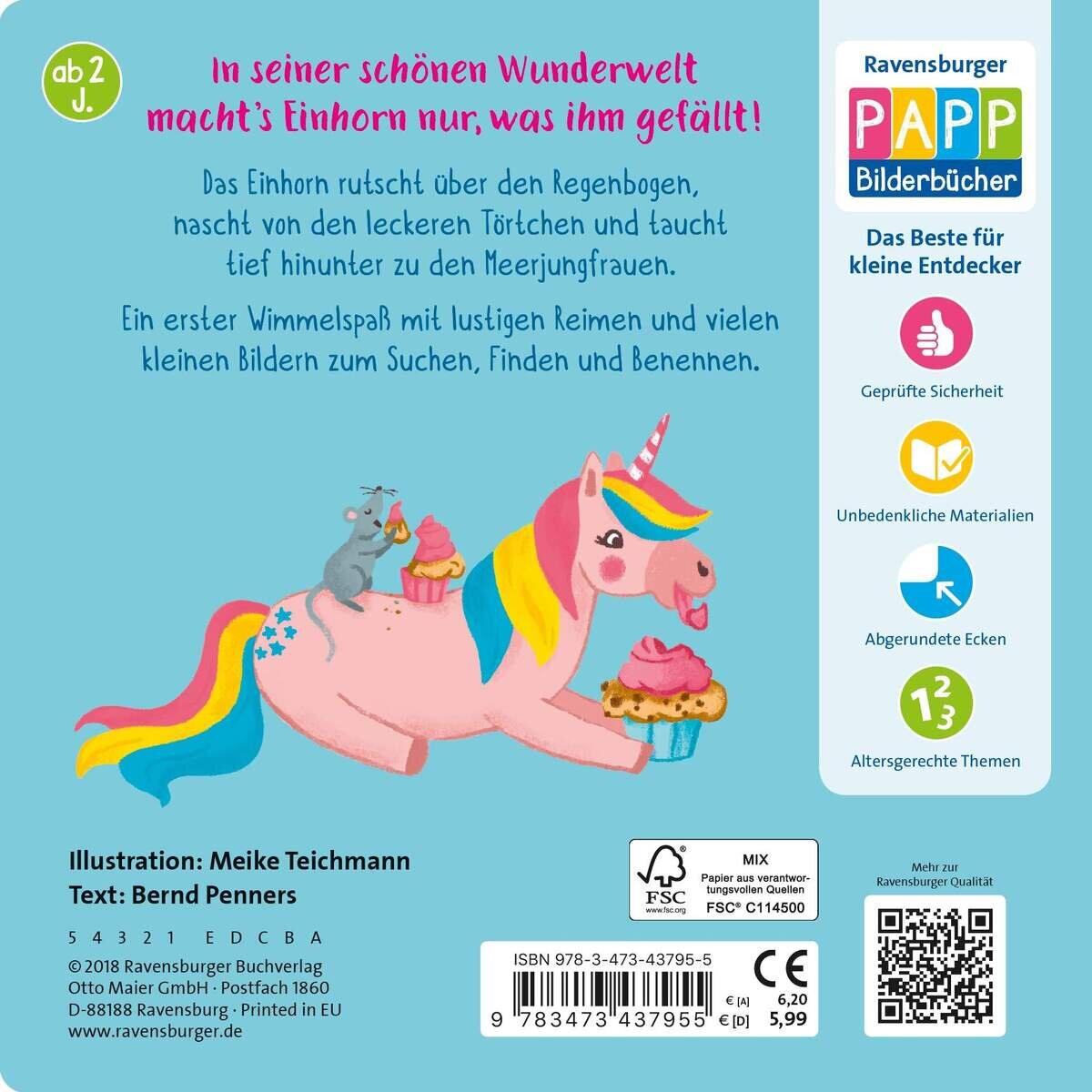 Ravensburger Mein erstes Suchbuch: Hallo, Einhorn