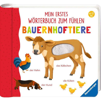 Ravensburger Mein erstes Wörterbuch zum Fühlen: Bauernhoftiere