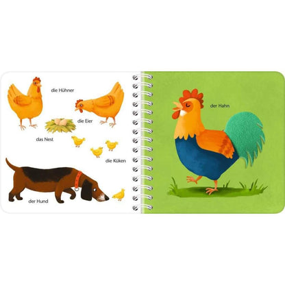 Ravensburger Mein erstes Wörterbuch zum Fühlen: Bauernhoftiere