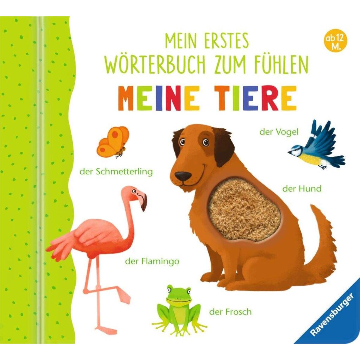 Ravensburger Mein erstes Wörterbuch zum Fühlen: Meine Tiere