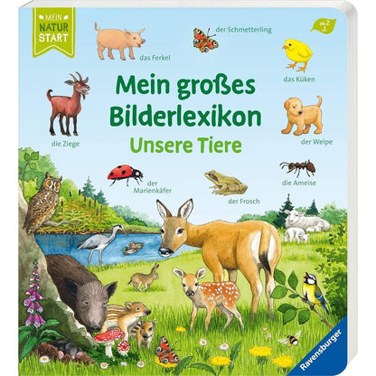 Ravensburger Mein großes Bilderlexikon: Unsere Tiere