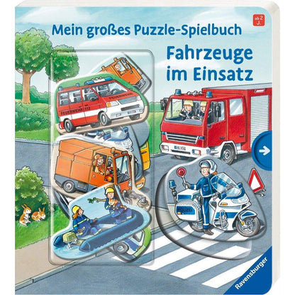 Ravensburger Mein großes Puzzle-Spielbuch: Fahrzeuge