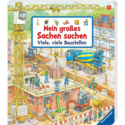 Ravensburger Mein großes Sachen suchen: Viele, viele Baustellen