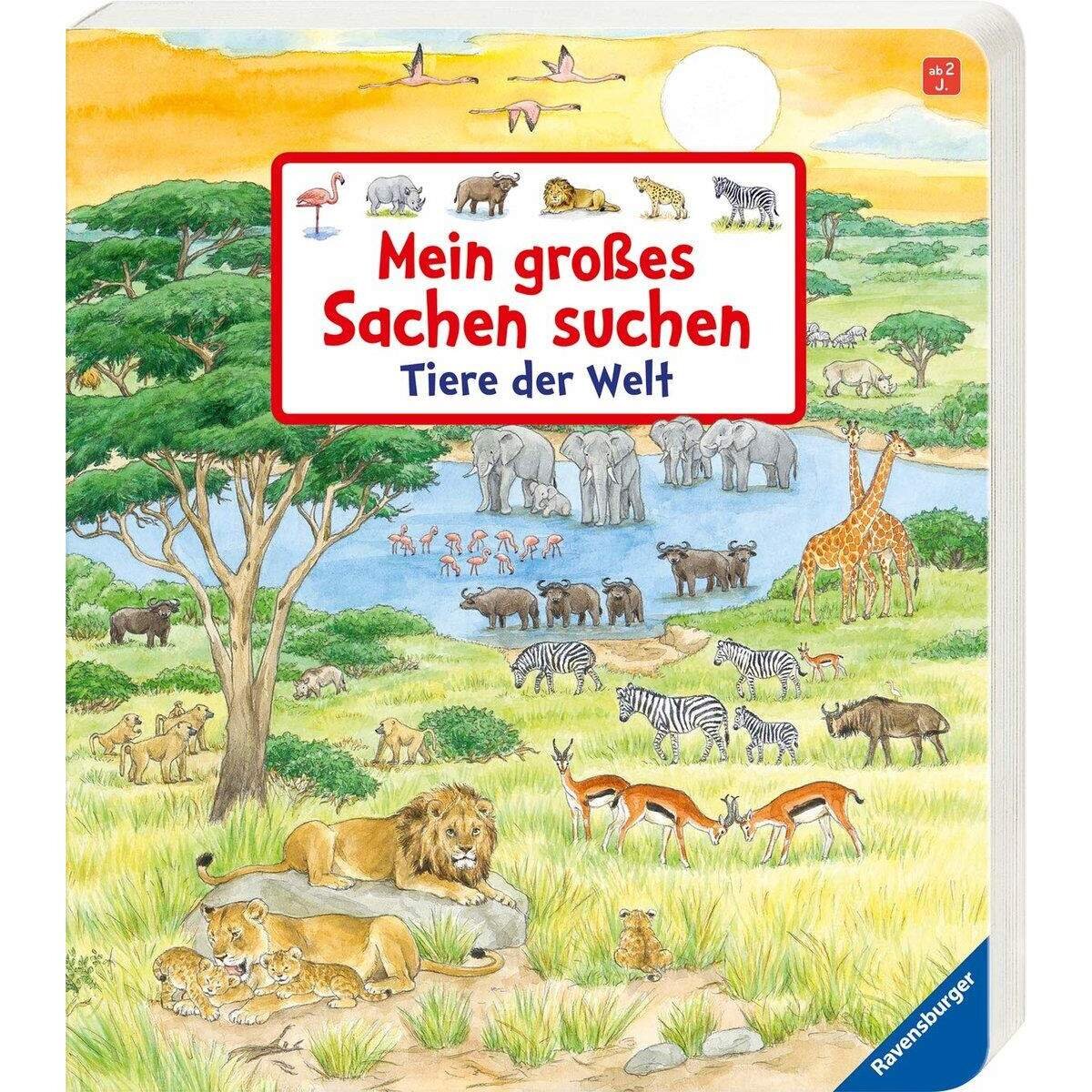 Ravensburger Mein großes Sachen suchen: Tiere der Welt