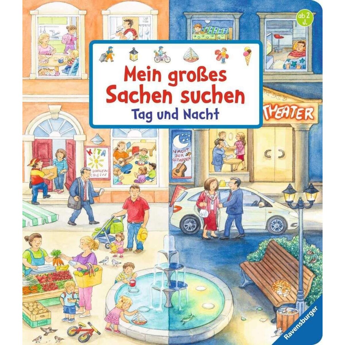 Ravensburger Mein großes Sachen suchen: Tag und Nacht