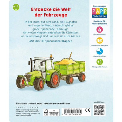 Ravensburger Mein Klappenbuch: Was machen die Fahrzeuge?