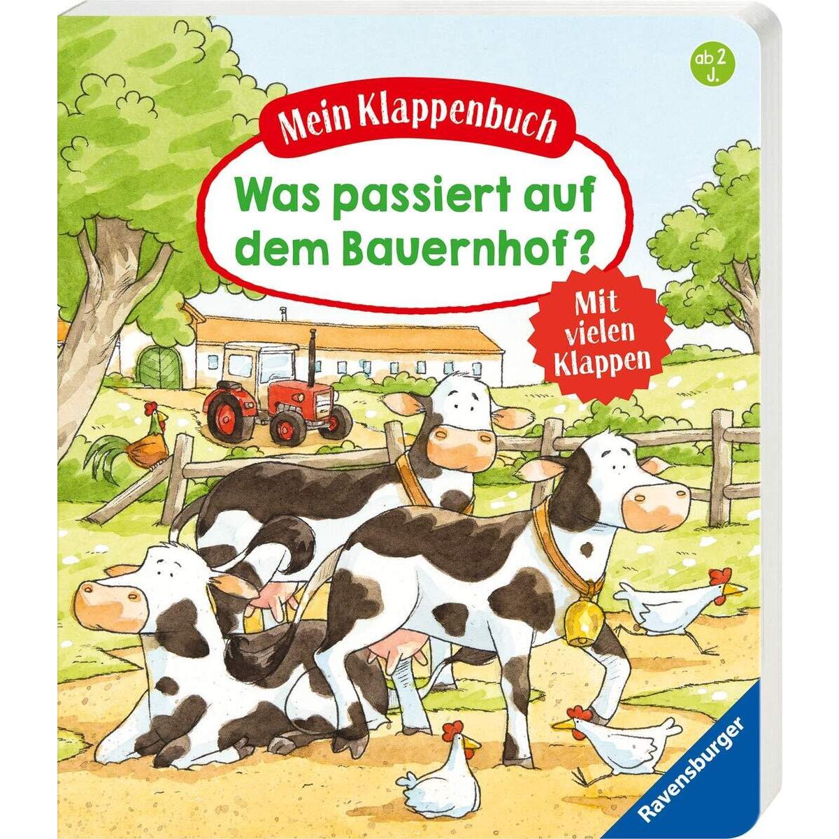 Ravensburger Mein Klappenbuch: Was passiert auf dem Bauernhof?