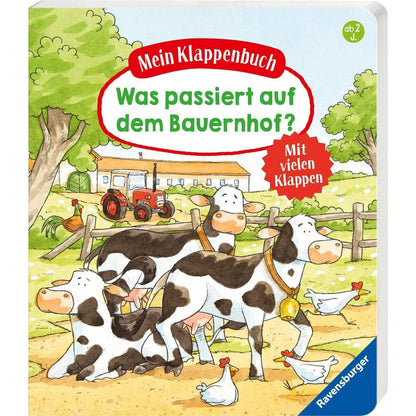 Ravensburger Mein Klappenbuch: Was passiert auf dem Bauernhof?