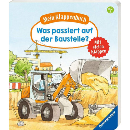Ravensburger Mein Klappenbuch: Was passiert auf der Baustelle?