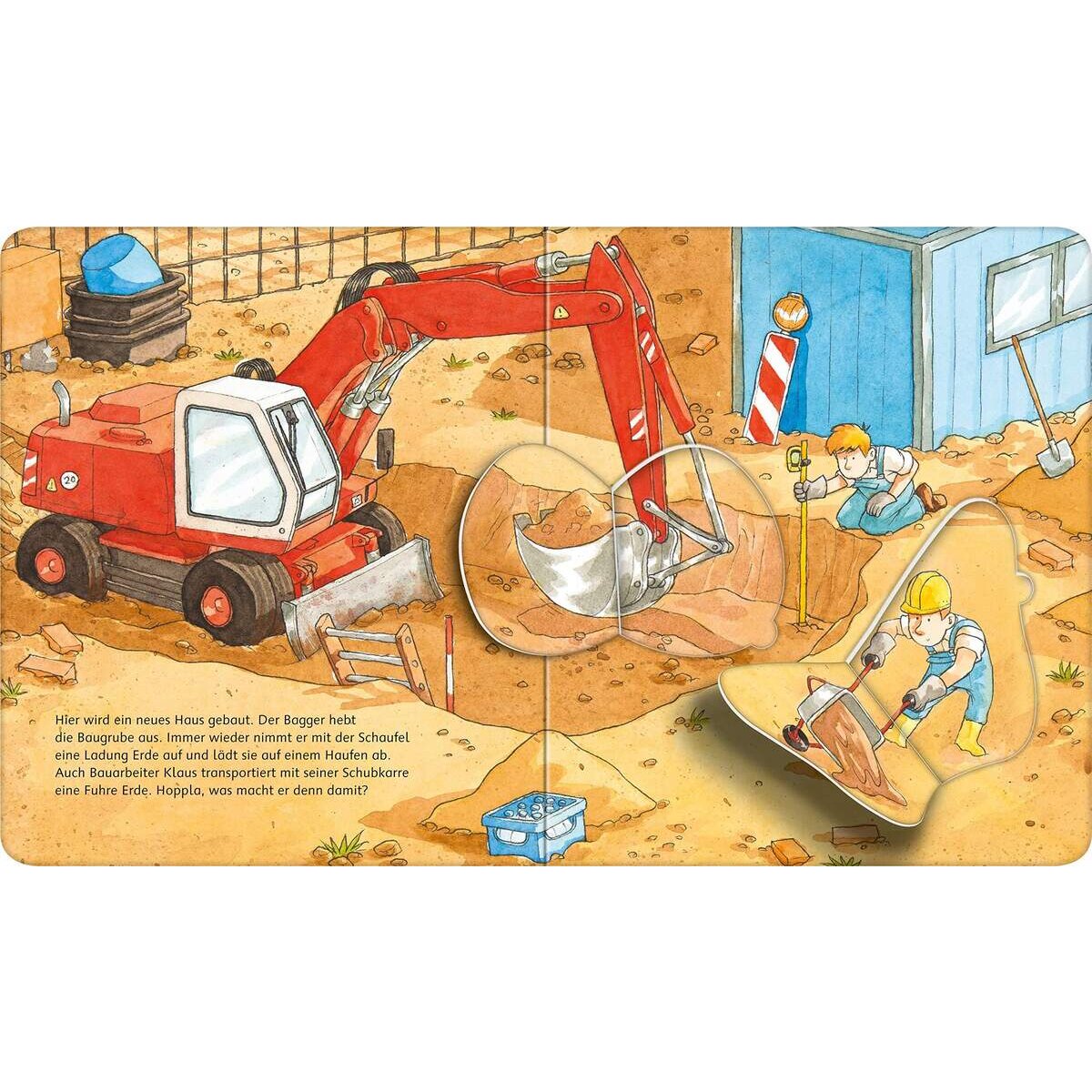 Ravensburger Mein Klappenbuch: Was passiert auf der Baustelle?