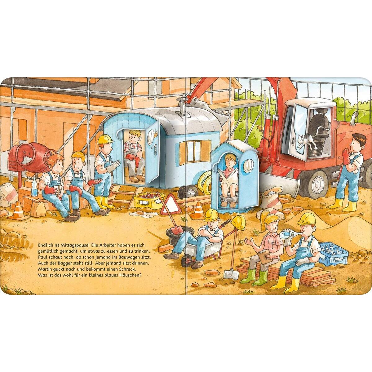 Ravensburger Mein Klappenbuch: Was passiert auf der Baustelle?