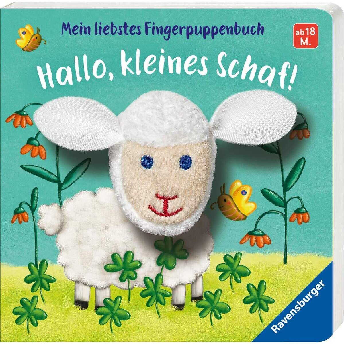 Ravensburger Mein liebstes Fingerpuppenbuch: Hallo, kleines Schaf!