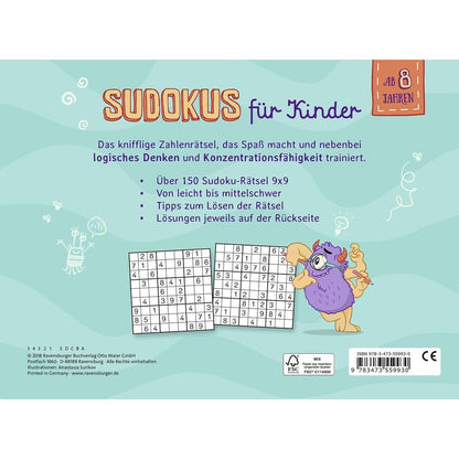 Ravensburger Mein monsterstarker Sudoku-Block