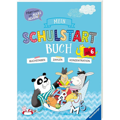 Ravensburger Mein Schulstart-Buch: Buchstaben - Zahlen - Konzentration
