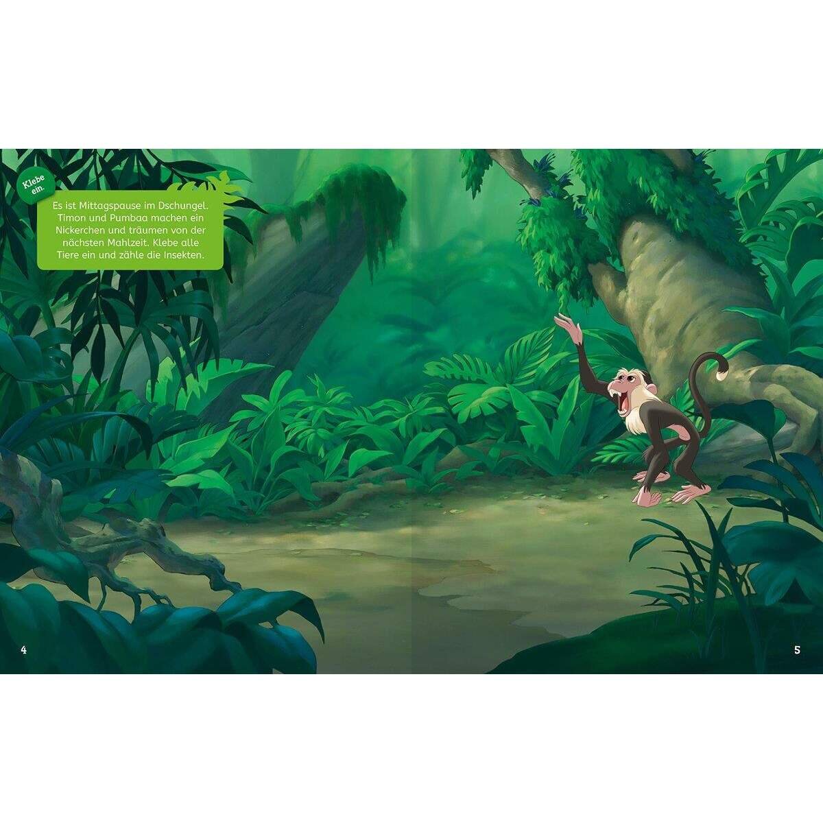 Ravensburger Mein Stickerspaß Disney Der König der Löwen: Vorschulrätsel: Über 150 Sticker