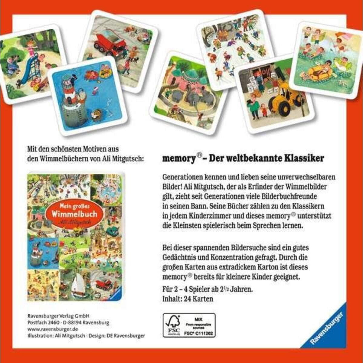 Ravensburger Meine schönsten Wimmelbilder memory®