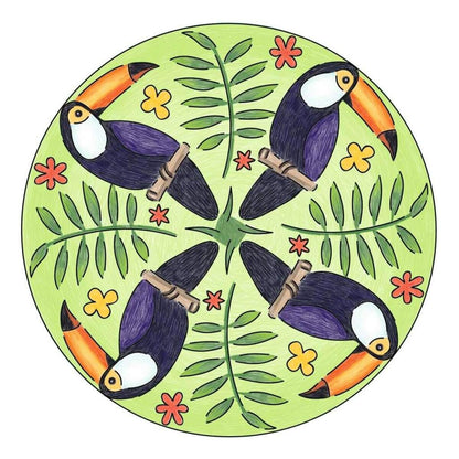 Ravensburger Midi Mandala-Designer Tropical Flamingo & Friends