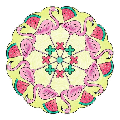 Ravensburger Midi Mandala-Designer Tropical Flamingo & Friends