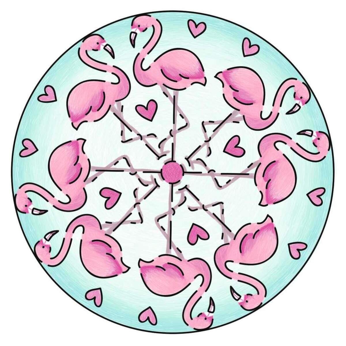 Ravensburger Mini Mandala-Designer Flamingo