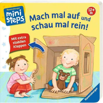 Ravensburger mini steps Mach mal auf und schau mal rein