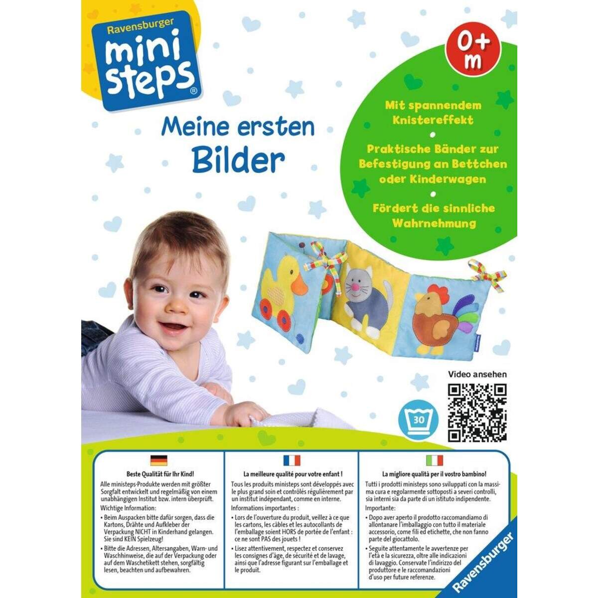 Ravensburger mini steps Meine ersten Bilder (Stoff-Leporello)