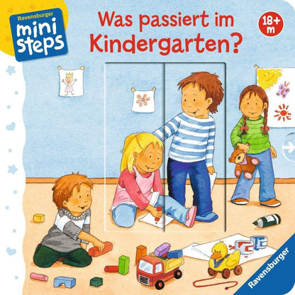 Ravensburger mini steps Was passiert im Kindergarten?