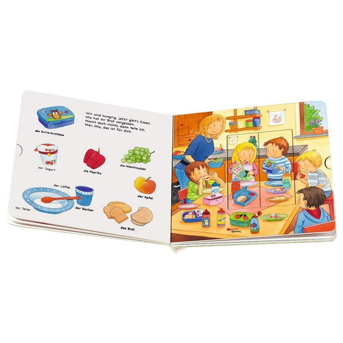 Ravensburger mini steps Was passiert im Kindergarten?