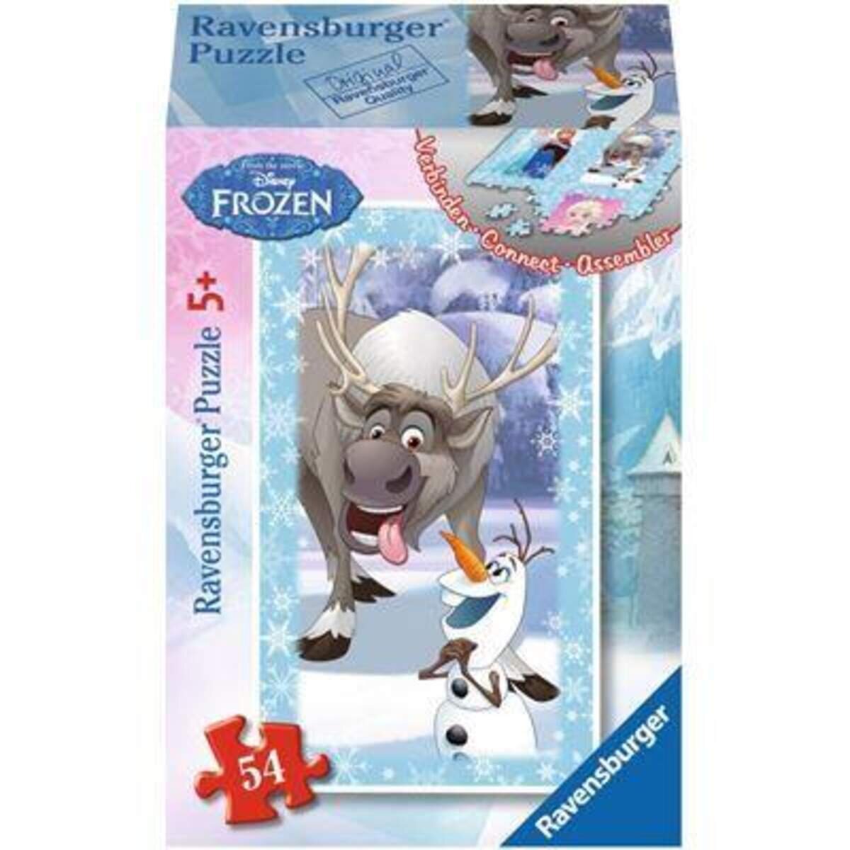 Ravensburger Minipuzzle Disney Frozen, 54 Teile, sortiert