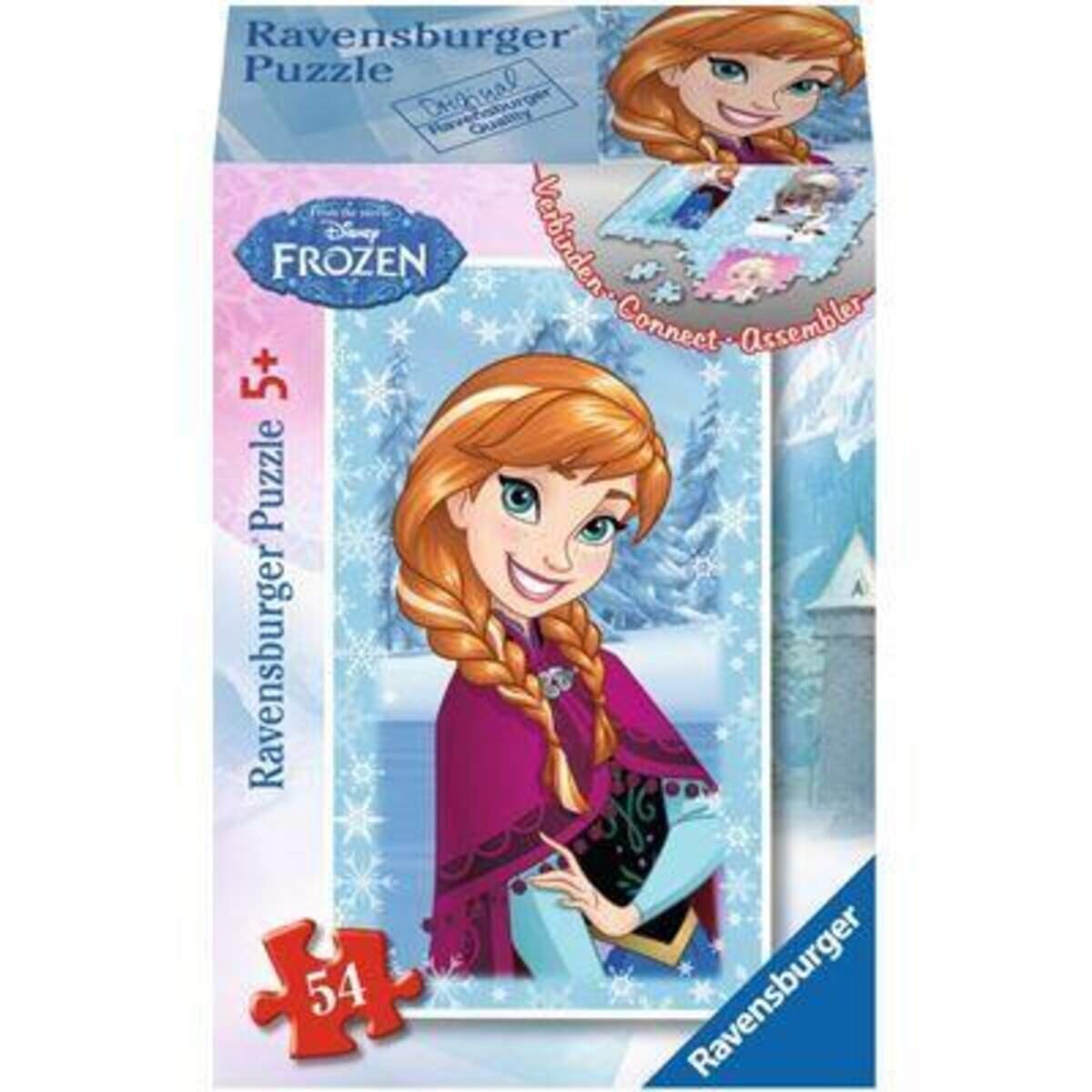Ravensburger Minipuzzle Disney Frozen, 54 Teile, sortiert