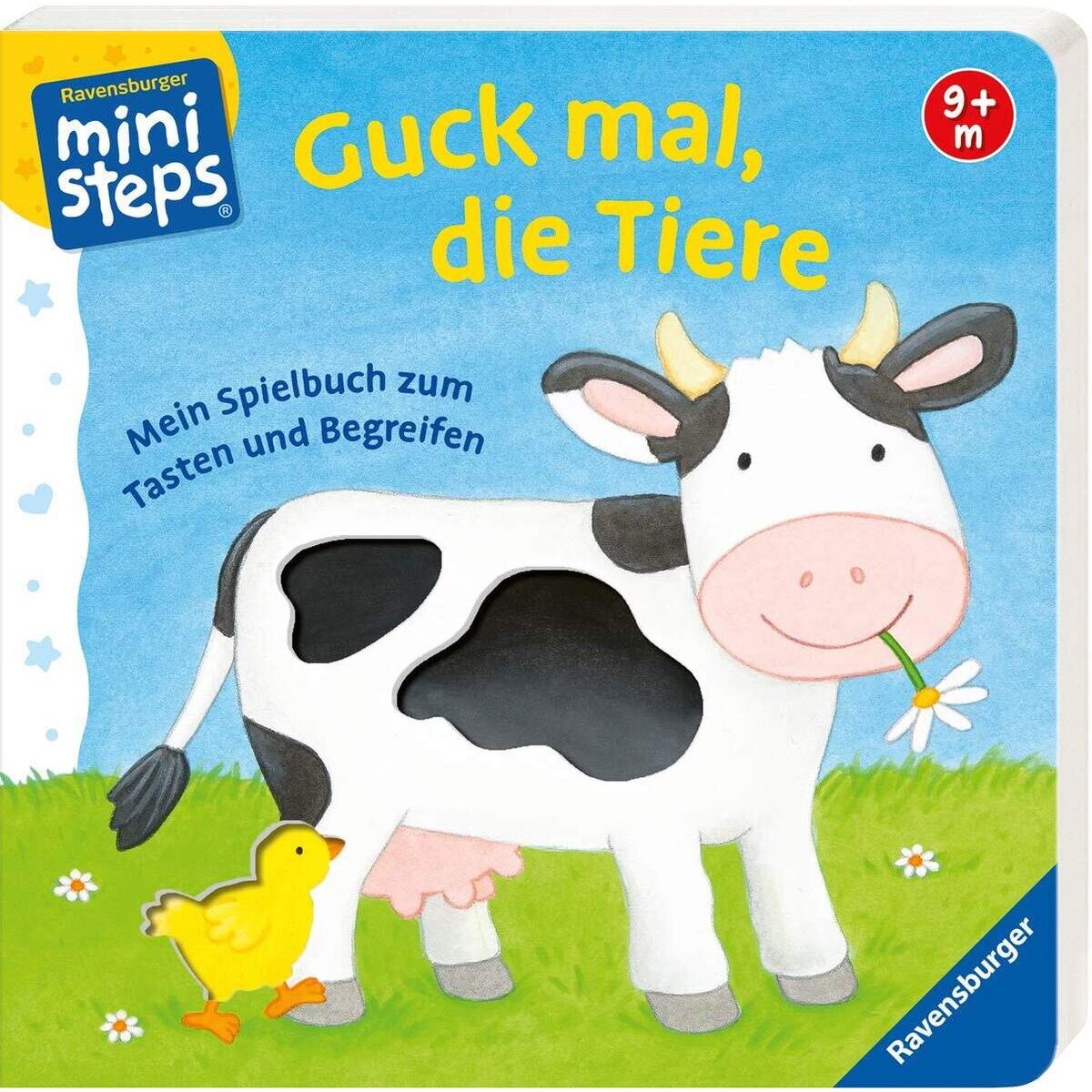 Ravensburger ministeps - Guck mal, die Tiere: Mein Spielbuch zum Tasten und Begreifen