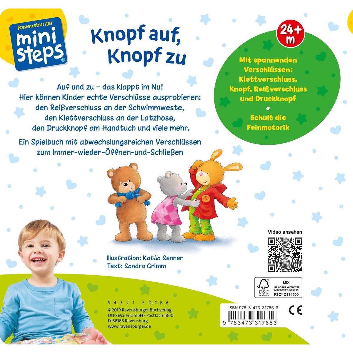 Ravensburger ministeps - Knopf auf, Knopf zu