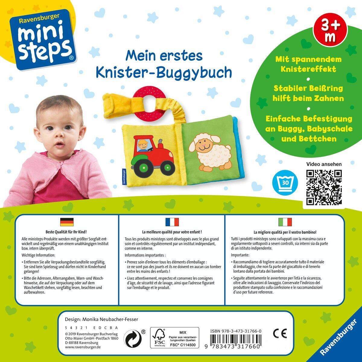 Ravensburger ministeps - Mein erstes Knister-Buggybuch