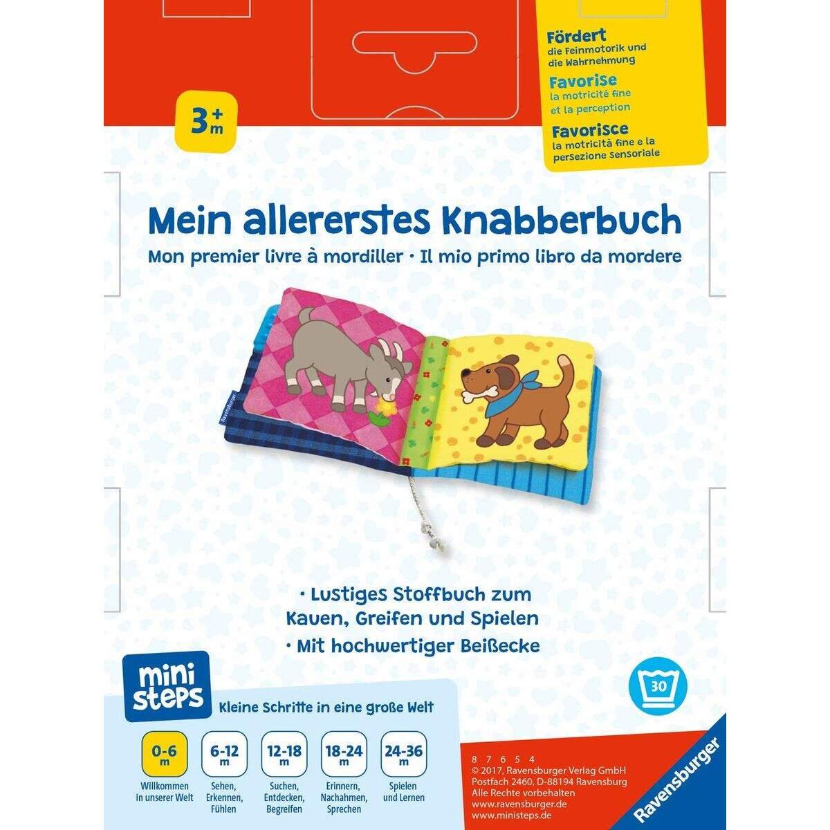 Ravensburger ministeps - Mein allererstes Knabberbuch