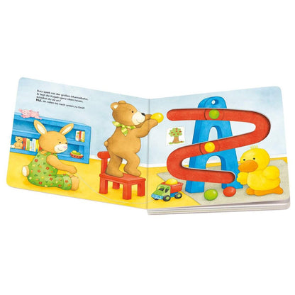 Ravensburger ministeps Komm, spiel mit! Mein großes Spuren-Schiebebuch