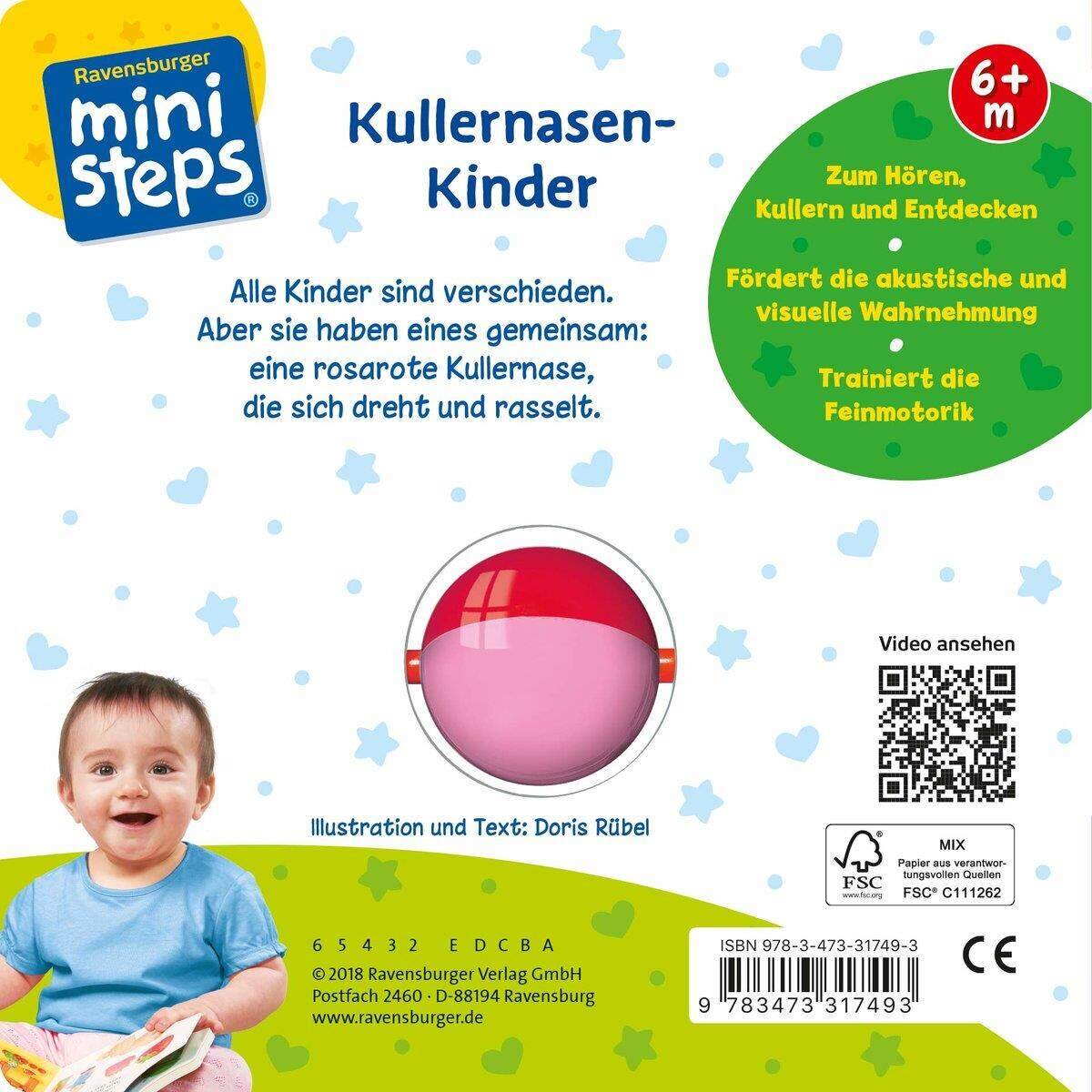 Ravensburger ministeps Kullernasen-Kinder