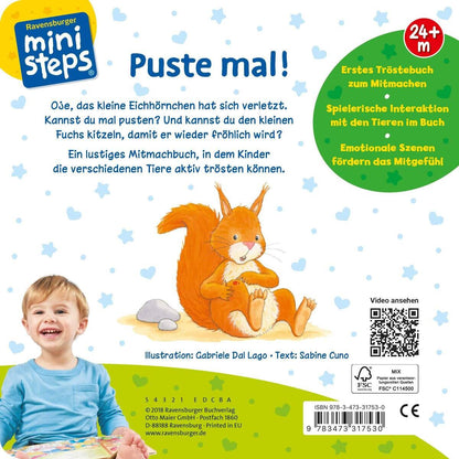 Ravensburger ministeps Puste mal!: Mein allererstes Mitmachbuch