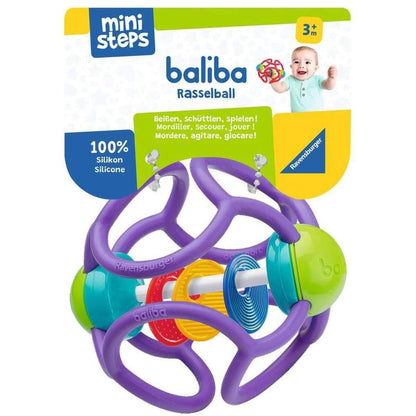 Ravensburger ministeps Rasselball baliba lila