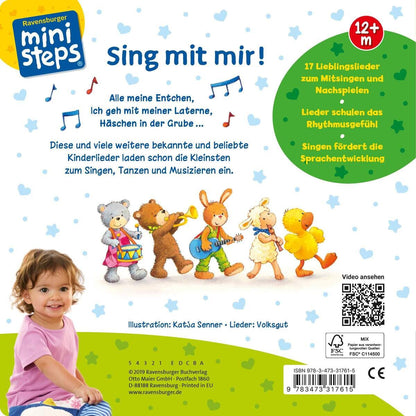 Ravensburger ministeps Sing mit mir! Meine allerersten Kinderlieder
