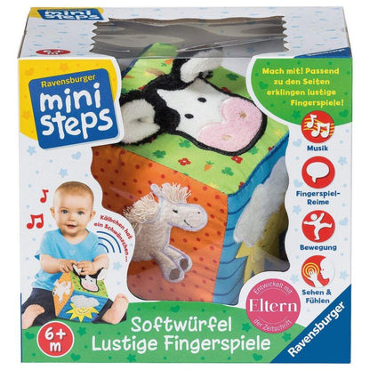 Ravensburger ministeps Softwürfel Lustige Fingerspiele