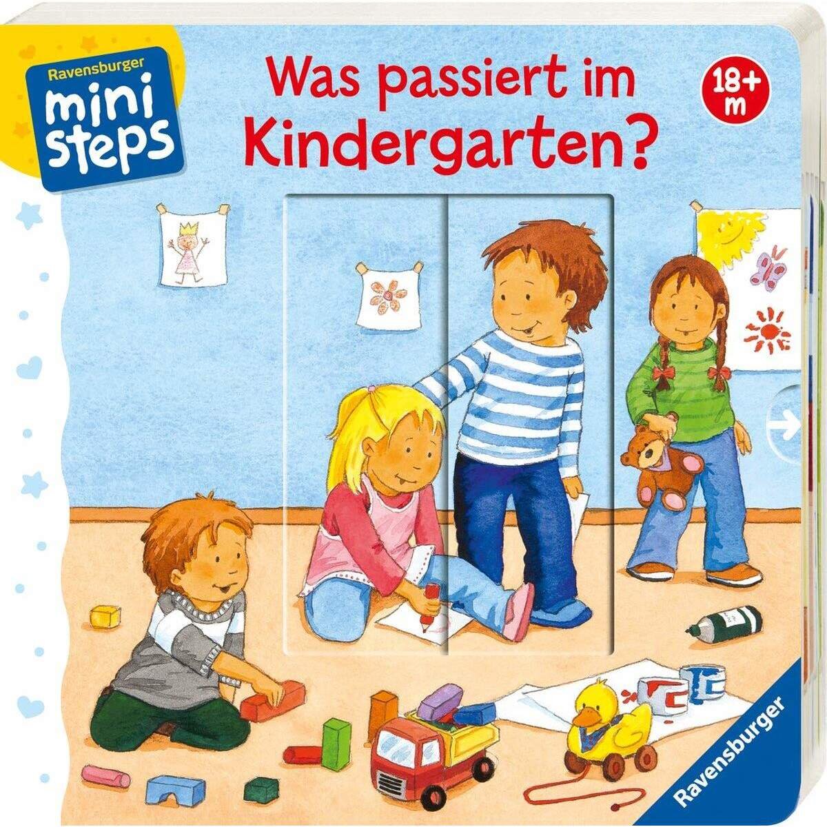 Ravensburger ministeps Was passiert im Kindergarten