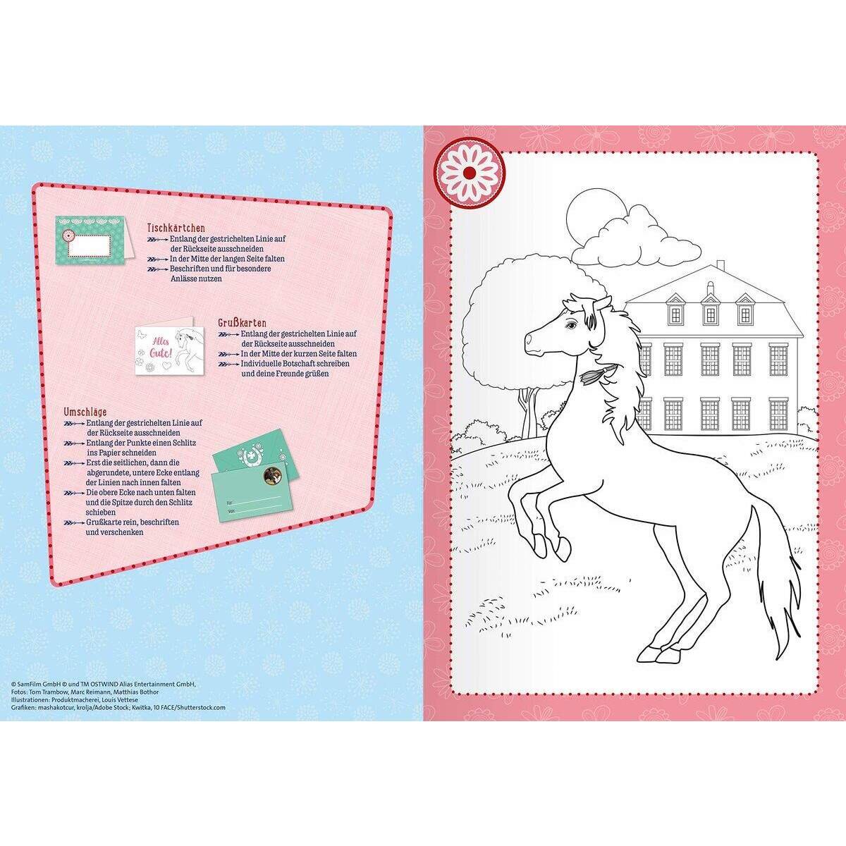 Ravensburger Ostwind: Mein Mal- und Bastelbuch