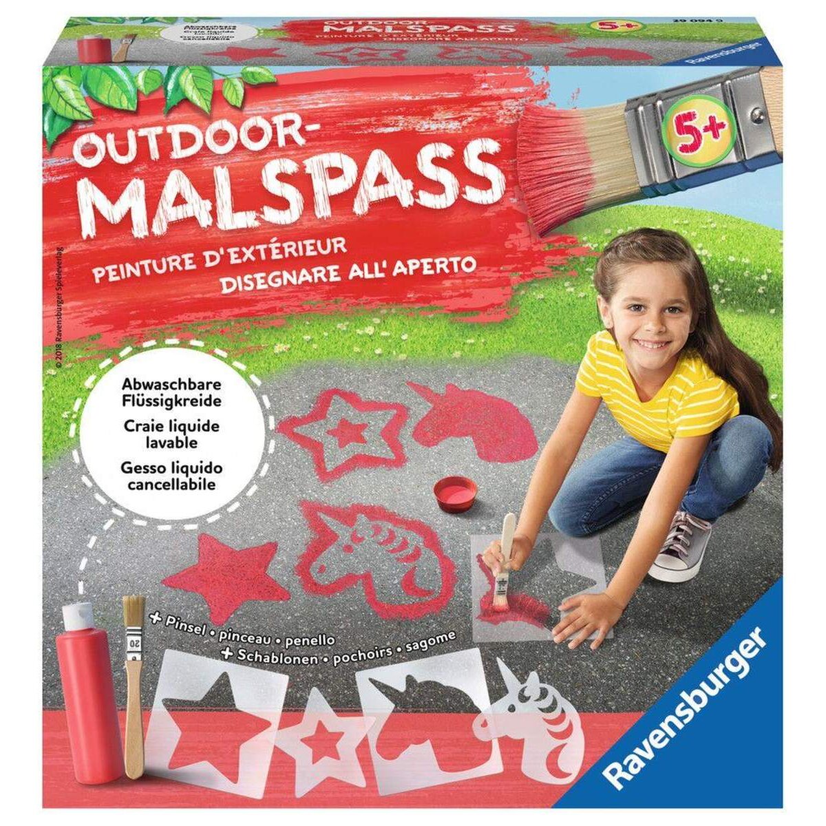 Ravensburger Outdoor Malspaß Einhorn
