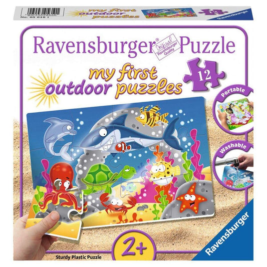 Ravensburger Outdoor Puzzle Abenteuer unter Wasser, 12 Teile