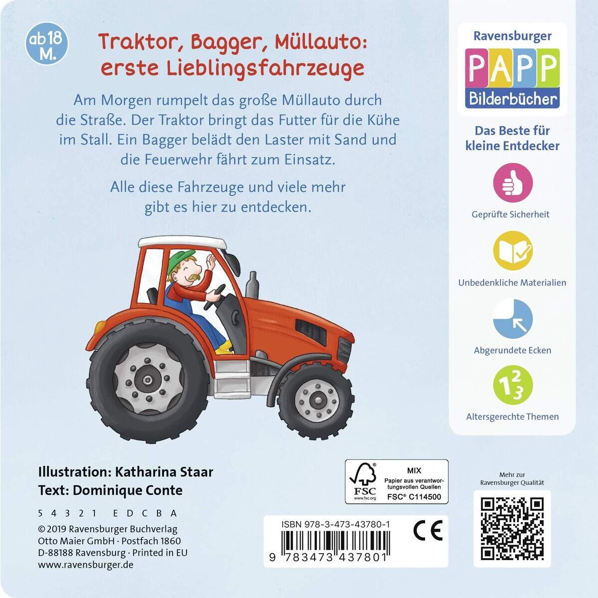 Ravensburger Pappbilderbuch - Alle meine Fahrzeuge