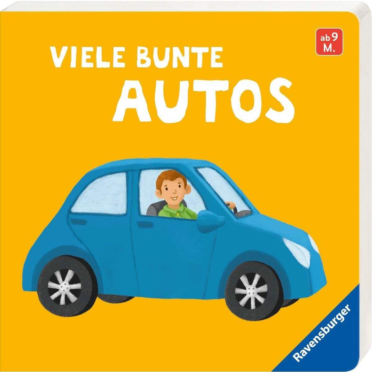Ravensburger Pappbilderbuch - Viele bunte Autos: Mein erstes Bilderbuch