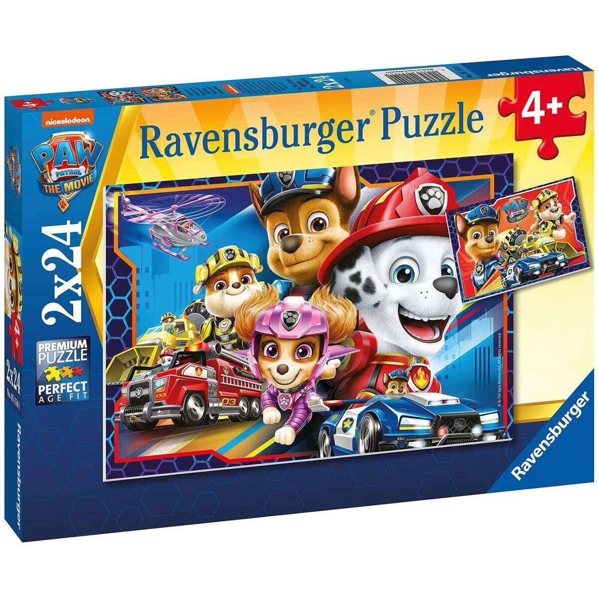 Ravensburger Paw Patrol Allzeit bereit! 2 x 24 Teile, ab 4 Jahren